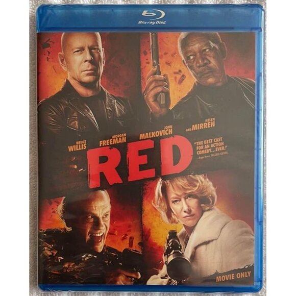 RED (Blu-ray) New - Bruce Willis, Morgan Freeman - Picture 1 of 2